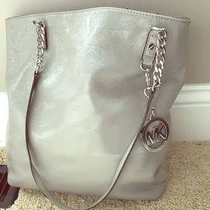 Michael Kors Gray handbag purse